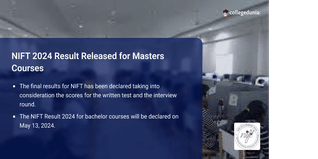 NIFT 2024 Result Released for Masters Courses @exams.nta.ac.in/NIFT; Check Direct Link Here